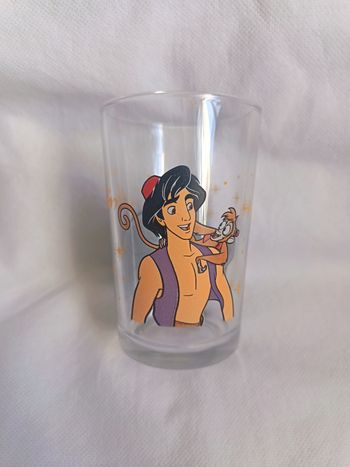 Verre Disney Aladdin avec le génie 