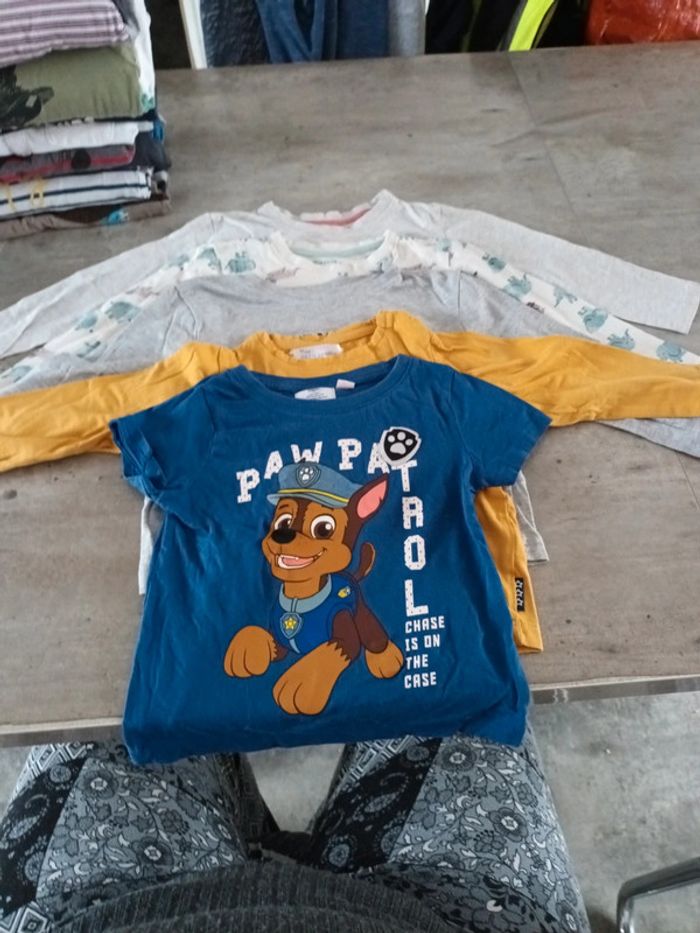 Lot tshirt ml 3 ans