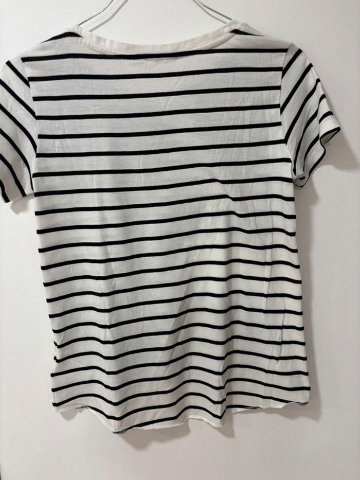 T-shirt MC H&M 10/12 ans fille - photo numéro 3