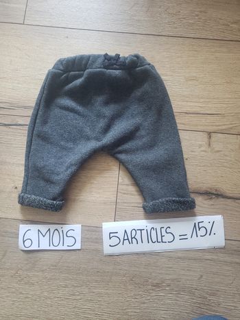 Jogging molletonné bien chaud