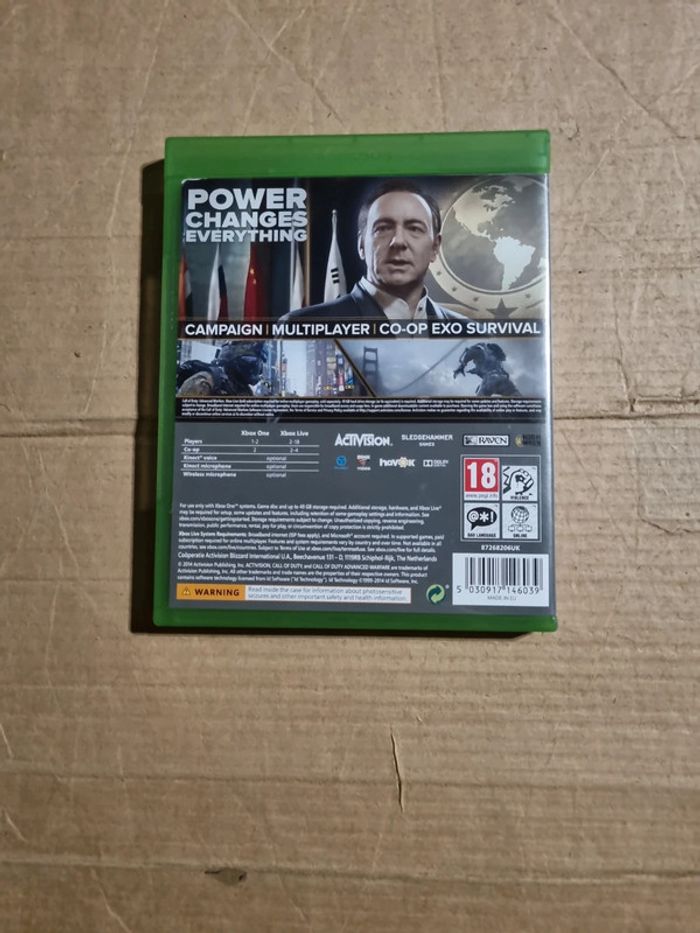 Call Of Duty Advanced Warfare pour Xbox One - photo numéro 2
