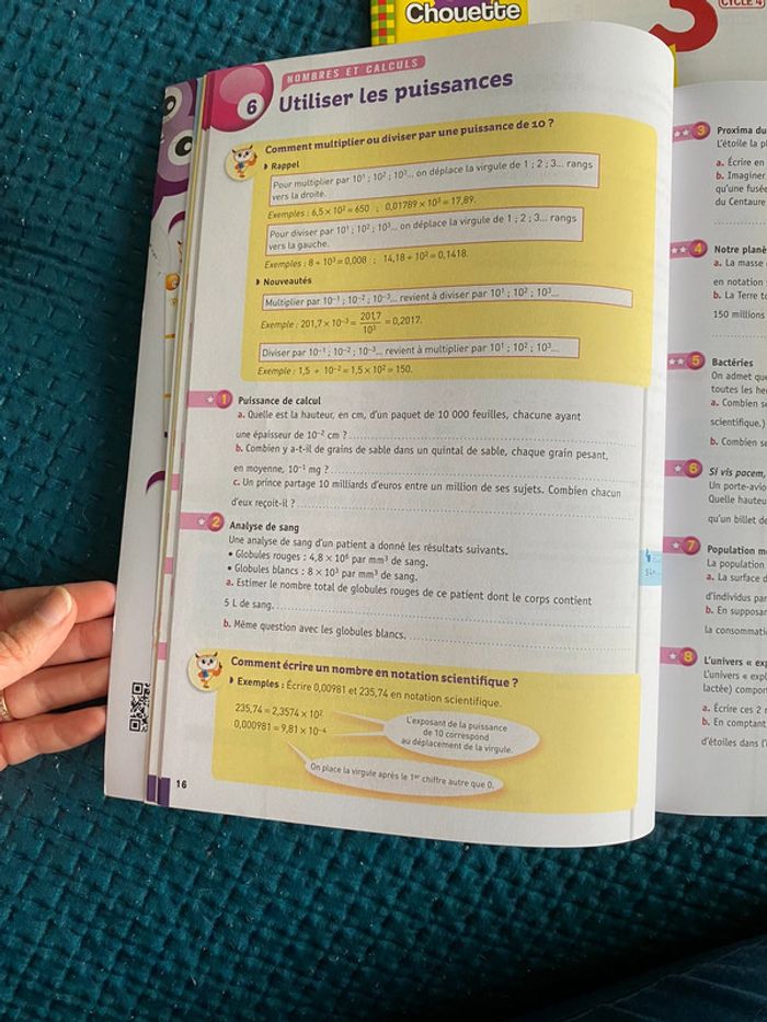 Cahier entraînement exercice + guide maths collège 3e - photo numéro 2