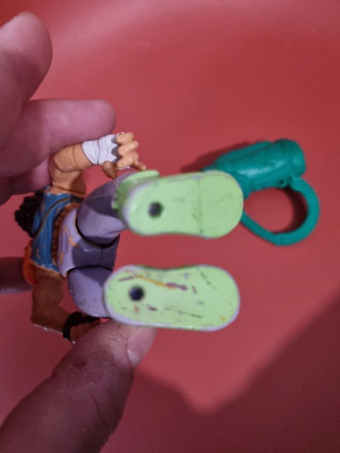 Casey Jones tmnt 1989 avec son sac , à renettoyer - photo numéro 6