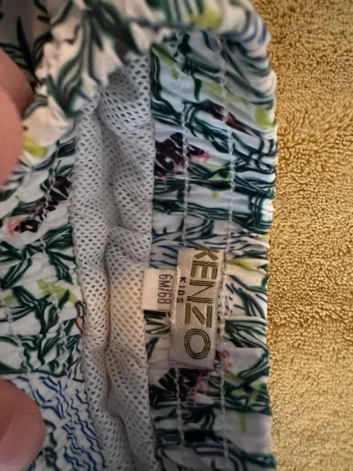 Magnifique short de bain Kenzo 6 mois - photo numéro 4