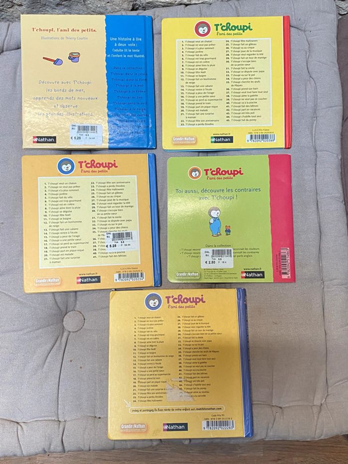 Lot de 5 livres de T’choupi - photo numéro 2