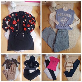 Lot vêtements T.S fille ado Only Levi's TBE 👩