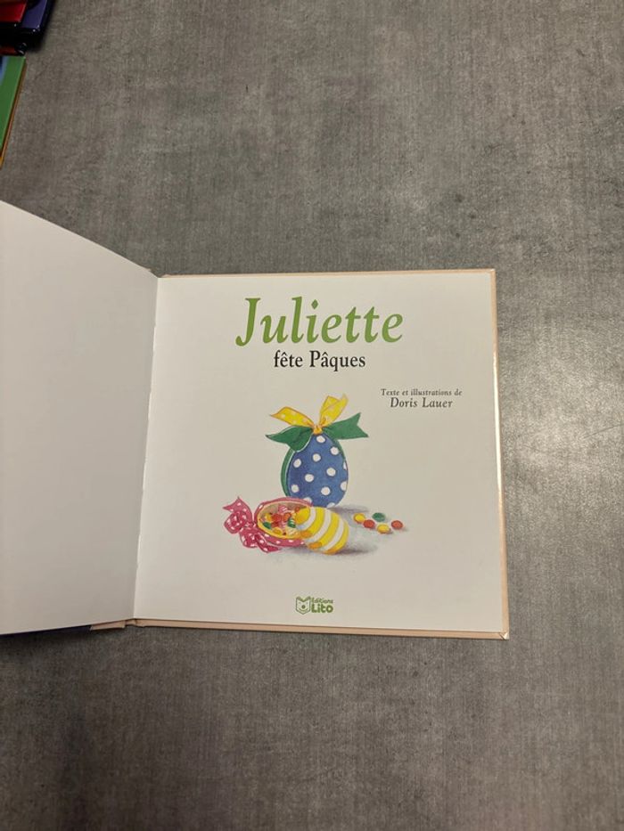 Livre Juliette, fête Pâques - photo numéro 3