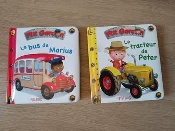 Lot 2 livres p'tit garçon