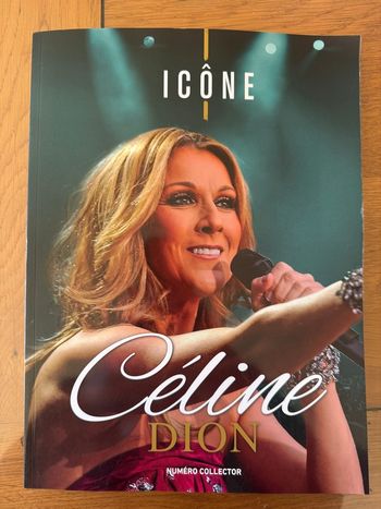 Livre icône Céline Dion 