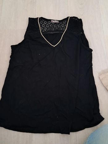 Débardeur femme noir
