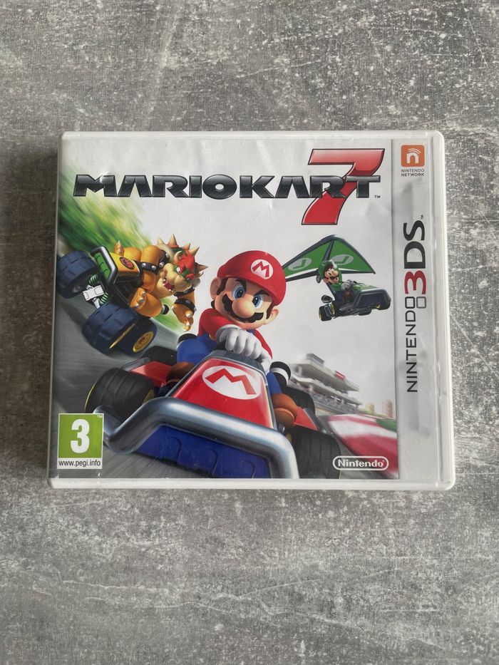 Jeu pour Nintendo 3DS, Mariokart 7, mario kart 7 en français.