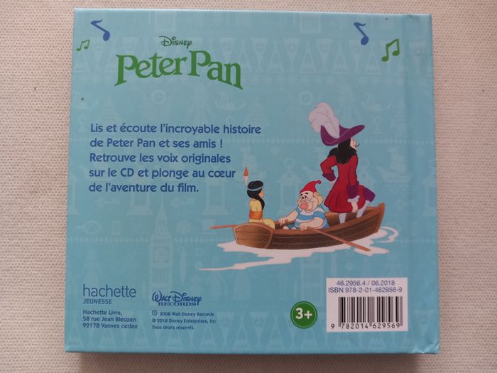 Livre CD Disney Peter Pan - Mon histoire à écouter - photo numéro 2