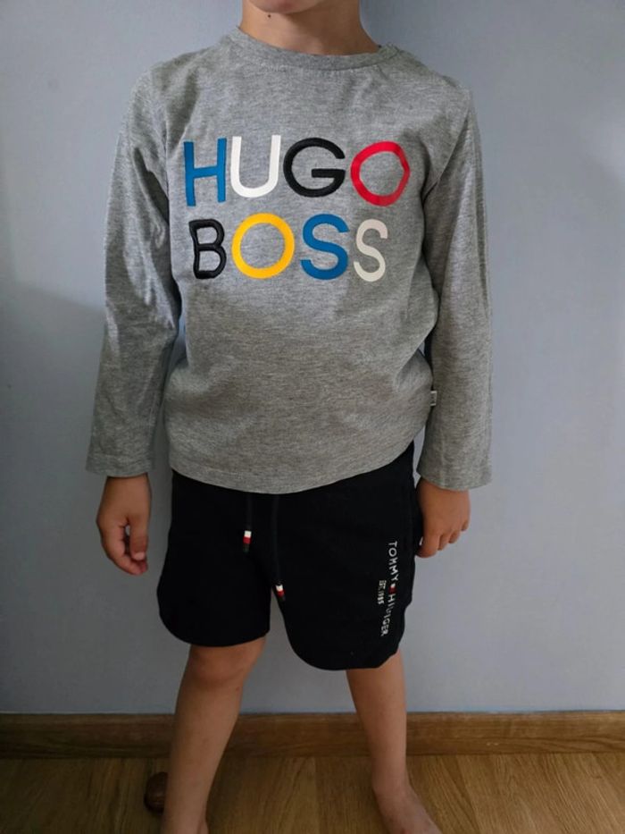 Tee shirt manches longues Hugo Boss