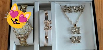 Parure 5 pièces noeuds