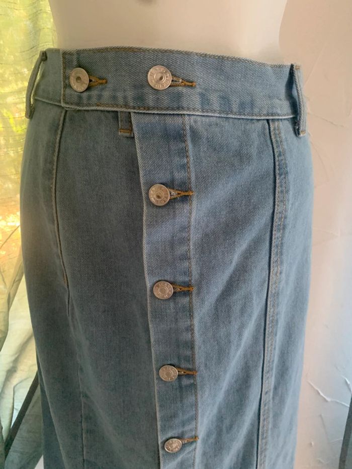 Jupe en jean longue taille 36 - photo numéro 3