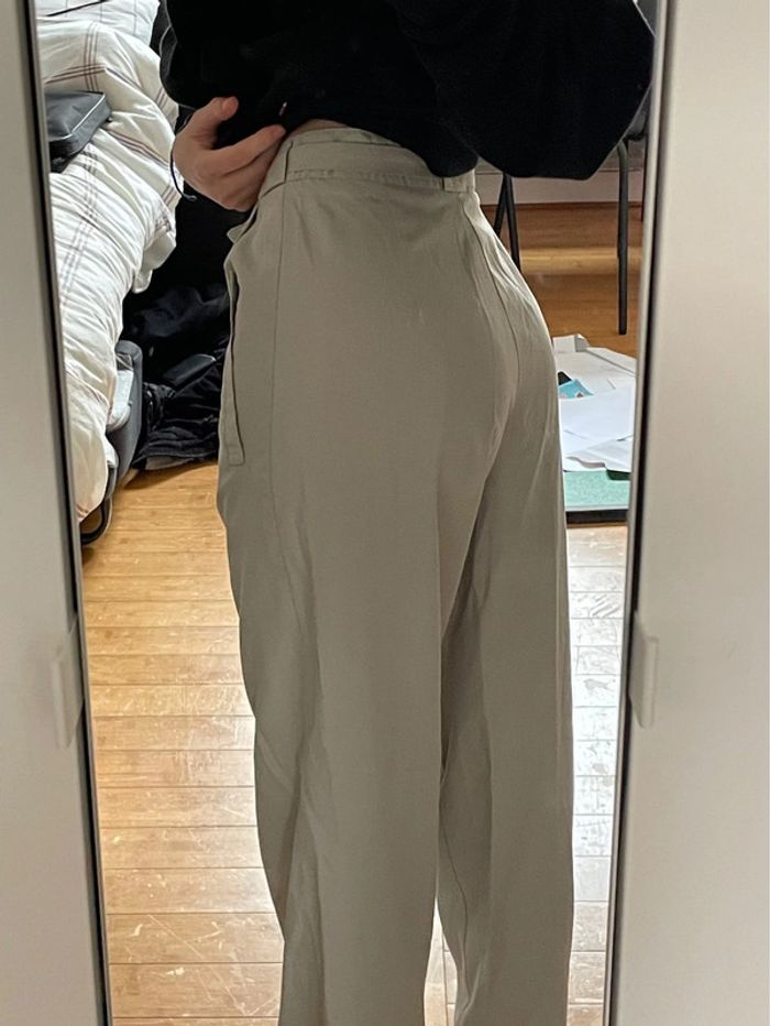 Pantalon droit gris - photo numéro 2