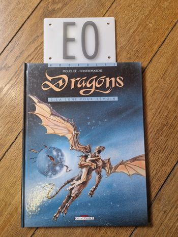 Bd dragons tome 2 en eo, avec ex libris num et signé (005)