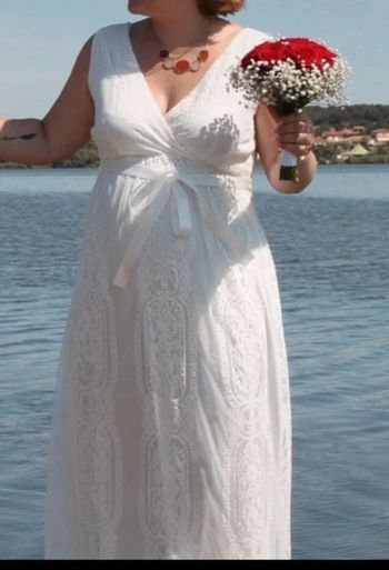 Robe de mariée de grossesse taille 40