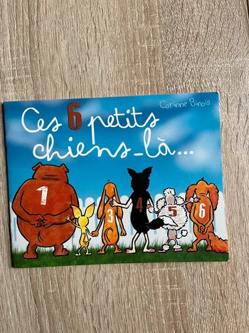 Livre Ces 6 petits chiens-là