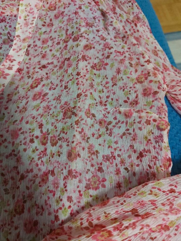 Blouse voile en soie, Morgan taille 38-40 - photo numéro 3