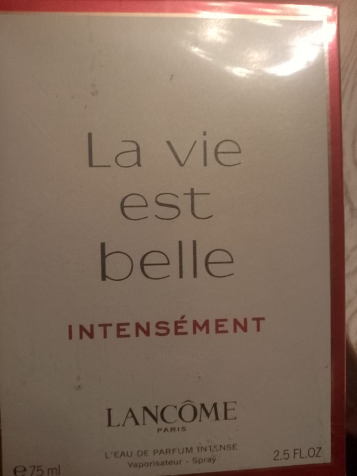 Parfum 75 ml  la vie est belle intensément  de chez  Lancôme - photo numéro 4