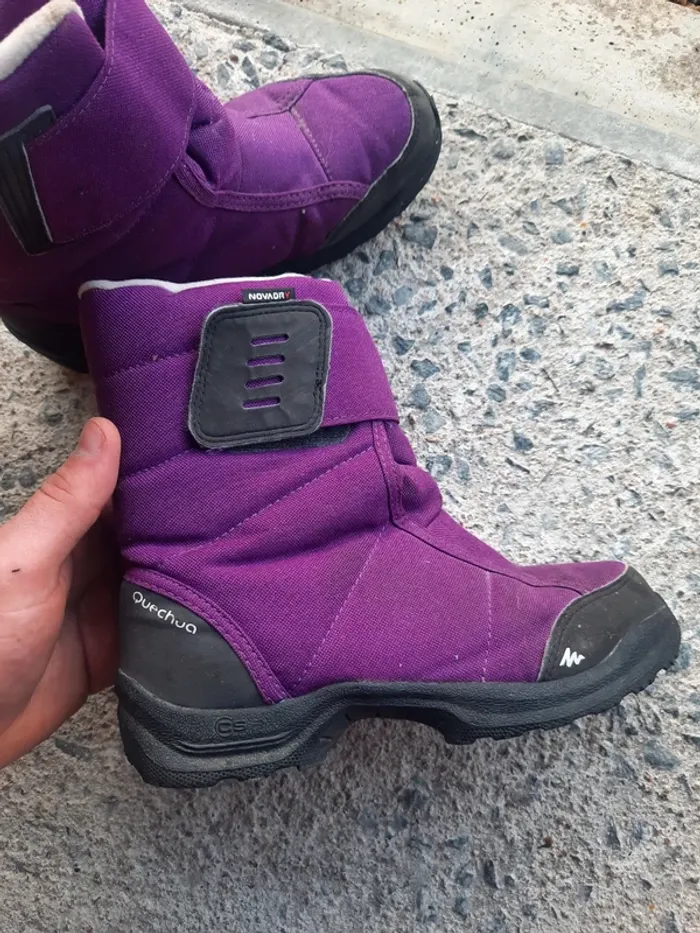 Bottes de neige quechua