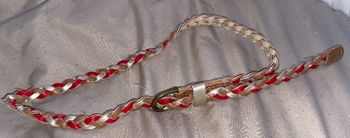 Ceinture enfant tressé