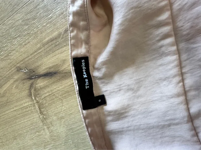 Blouse The Kooples rose pale taille 36 - photo numéro 4