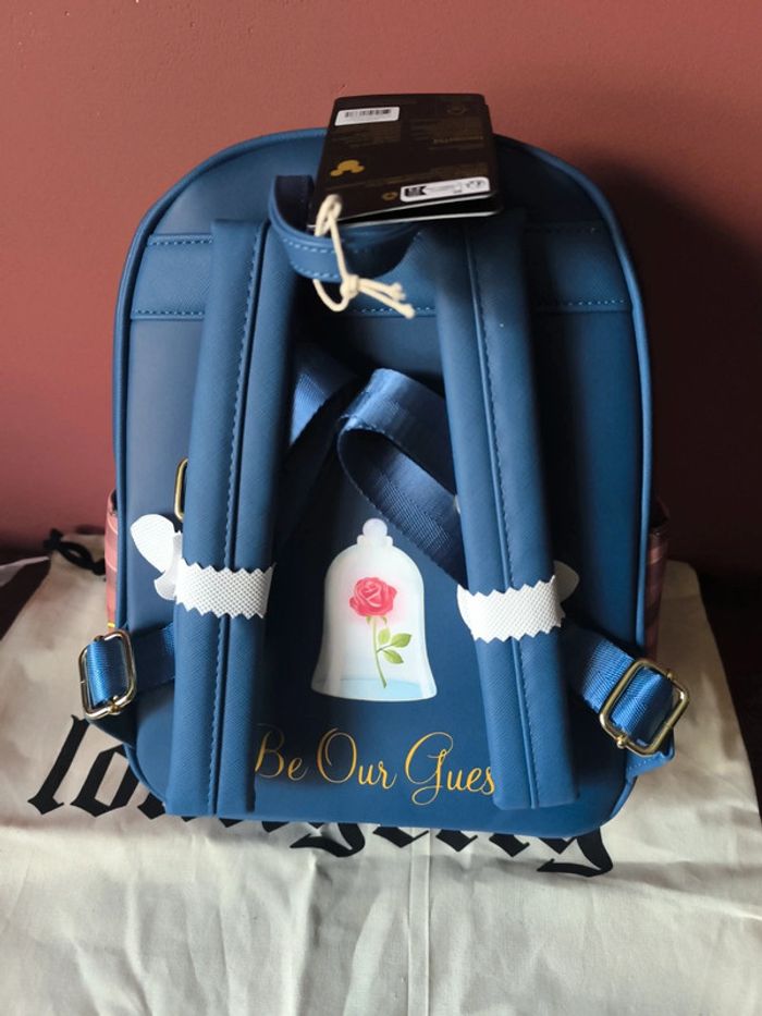 Sac à dos loungefly Disney la belle et la bête beauty beast - photo numéro 3