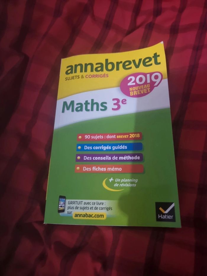 Annabrevet Maths 3ème