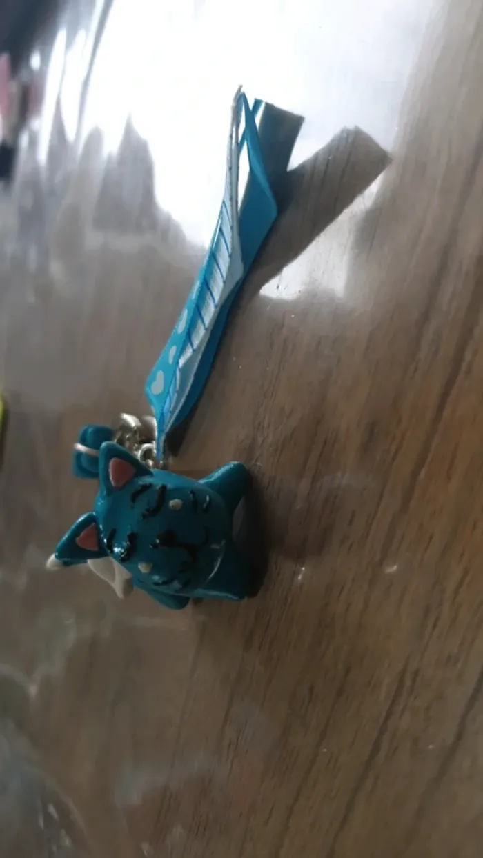 Porte clé chat ailé - photo numéro 2