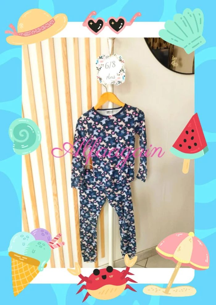 Pyjama lapins h&M 6/8ans