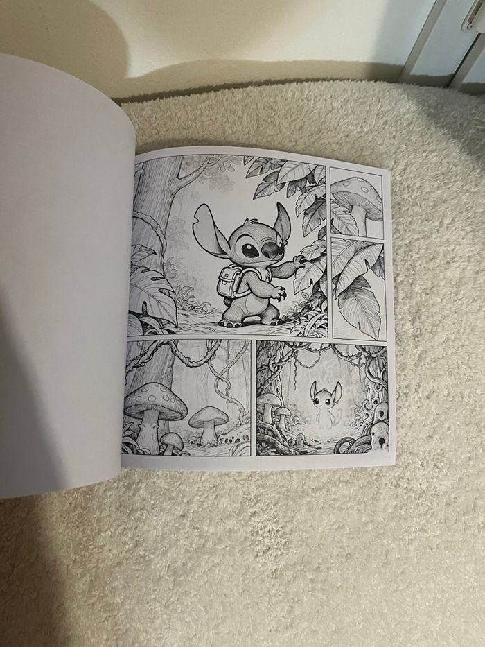 Livre de coloriage cosy stitch - photo numéro 5