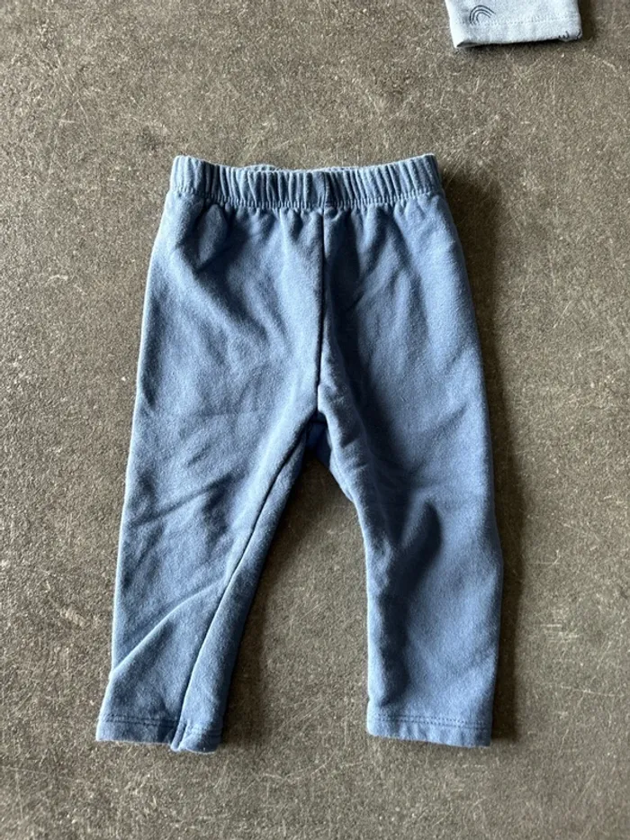 Lot de 2 leggings hiver 9 mois - photo numéro 4