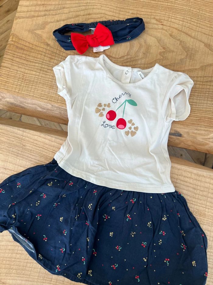 Lot vêtements fille 3 ans été printemps robe ensemble orchestra bandeau catimini jacadi Zara - photo numéro 15