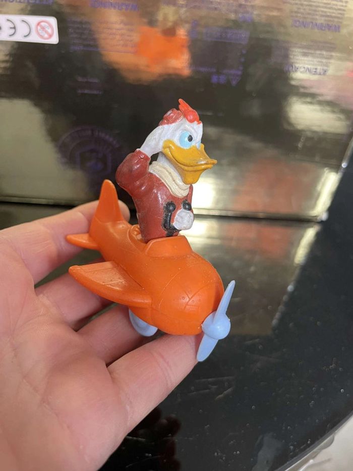 Figurine Vintage Picsou Flagada Jones en Avion 1990 Disney - photo numéro 3