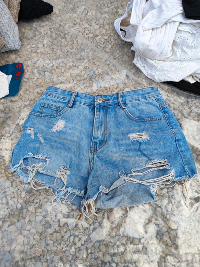 Short en jean