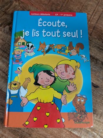 Livre Écoute, je lis tout seul !