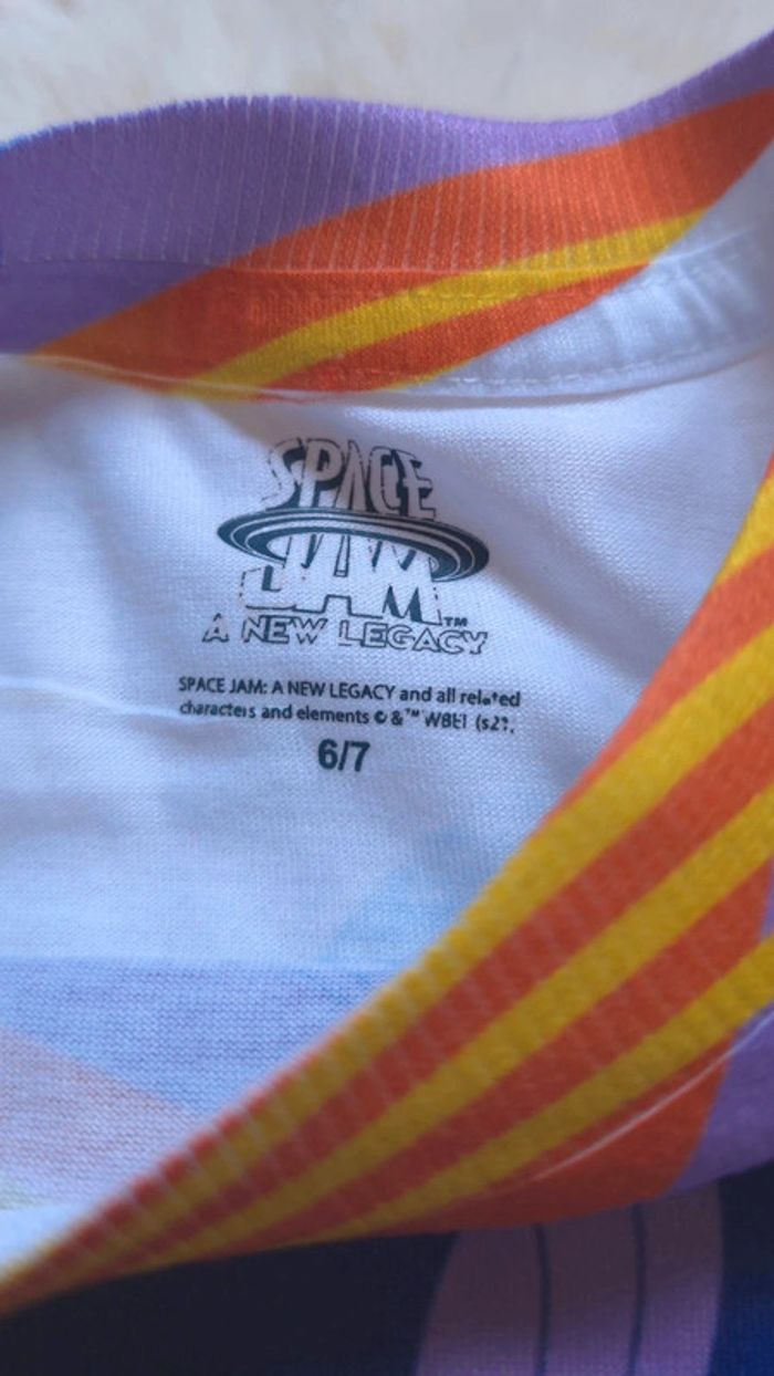 Tee-shirt space jam 6-7 ans - photo numéro 5