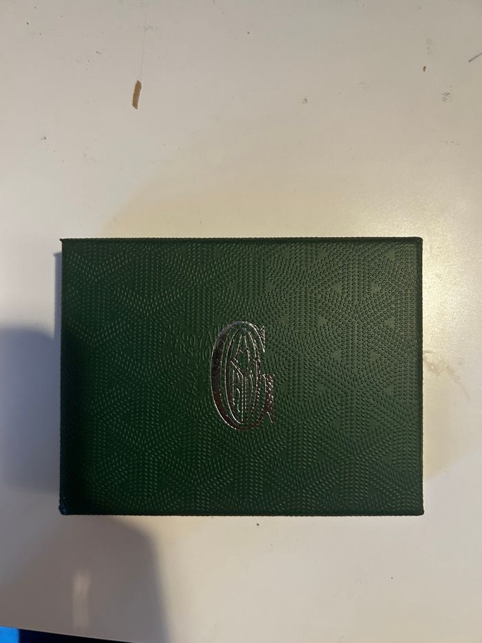 Porte carte goyard neuf couleur gris - photo numéro 2