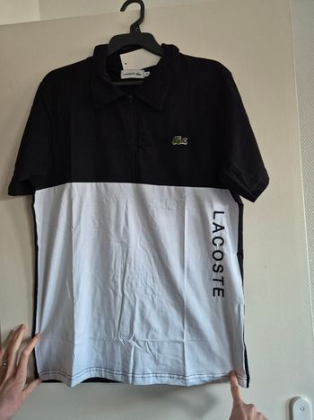 Short et tshirt la @coste noir L