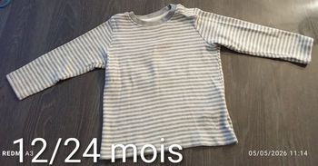 Tee shirt 12/24 mois 