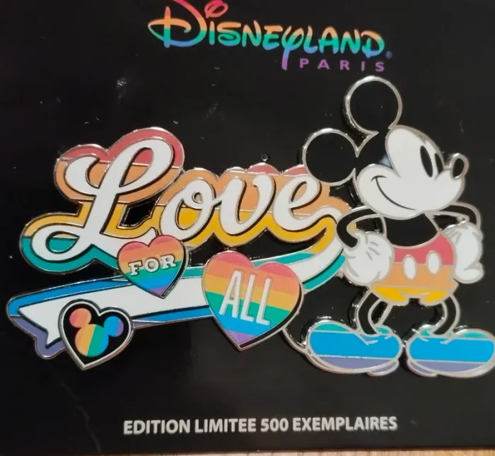 Pins EL pride mickey 2024 disney