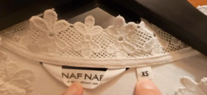 Blouse blanche Naf-Naf - photo numéro 5