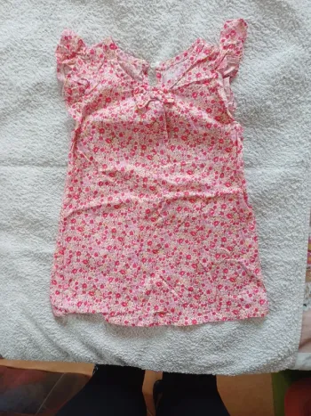 Robe d'été à fleurs 18 mois