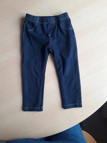 Legging en jeans 18 mois