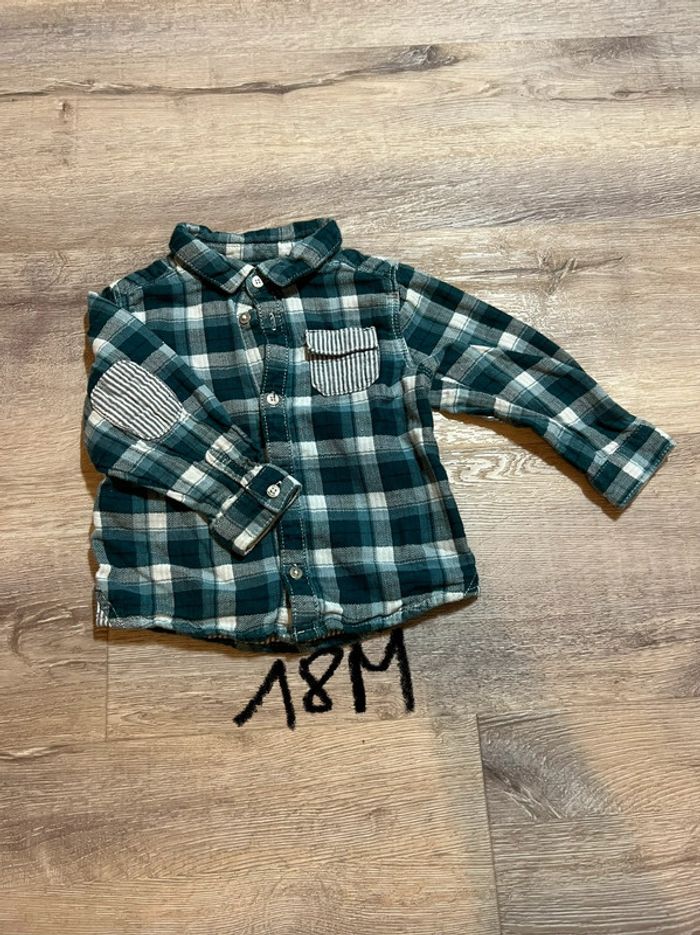 Chemise verte