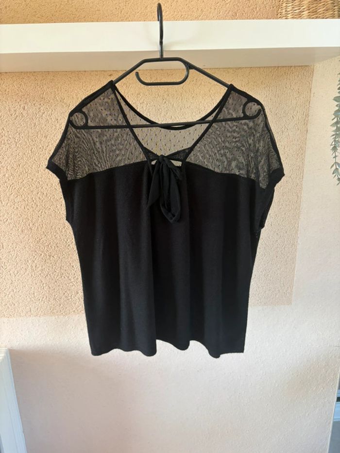Haut noir Camaïeu - photo numéro 2