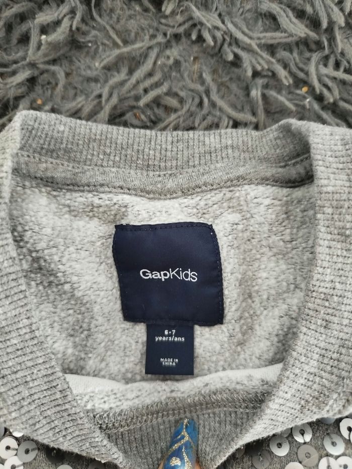 Pull 6/7ans  gap lid - photo numéro 3