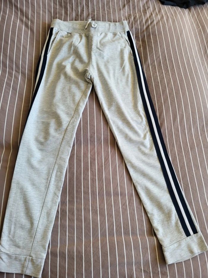 Pantalon de jogging molleton 14 ans gris La Redoute